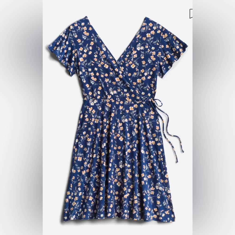 Kaileigh(Stitchfix) Faux Wrap Knit Dress